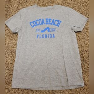 Surf Style Gray Cocoa Beach Tee